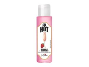 Gel Corporal Caliente Sabor Fresa con Champaña