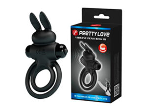 Anillo Vibrador Penis Ring 3 Negro