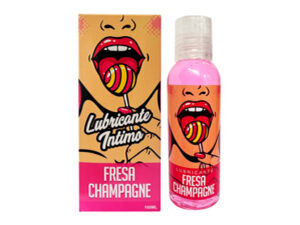 Lubricante Intimo Comestible Fresa Champagne