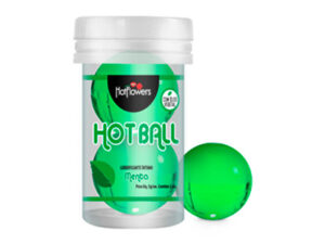 Lubricante en Perlas Hot Ball Menta