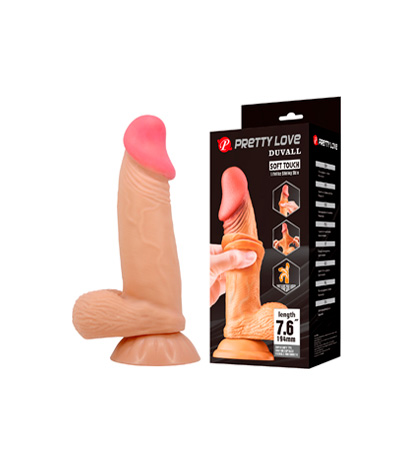 Dildo Duvall Flesh 19.4 cm